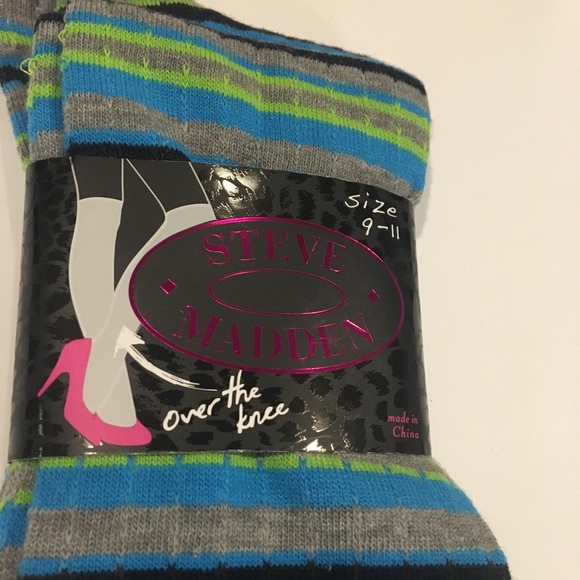 STEVE MADDEN Over Knee Legwear Size 9-11 - Picture 3 of 4